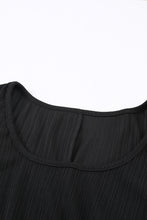 Load image into Gallery viewer, Crisscross Cutout Scoop Neck Slit Midi Dress
